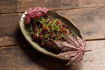 Cranberry Relish with Hibiscus and Fennel