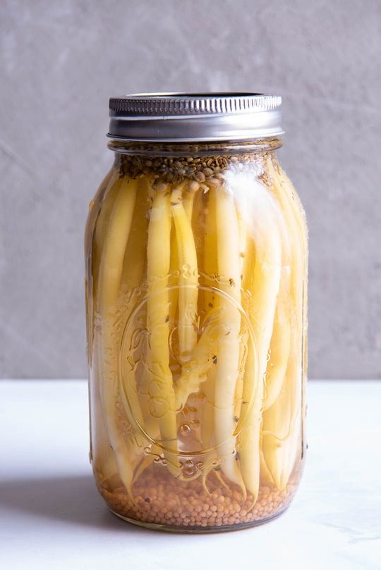 Pickled Wax Beans