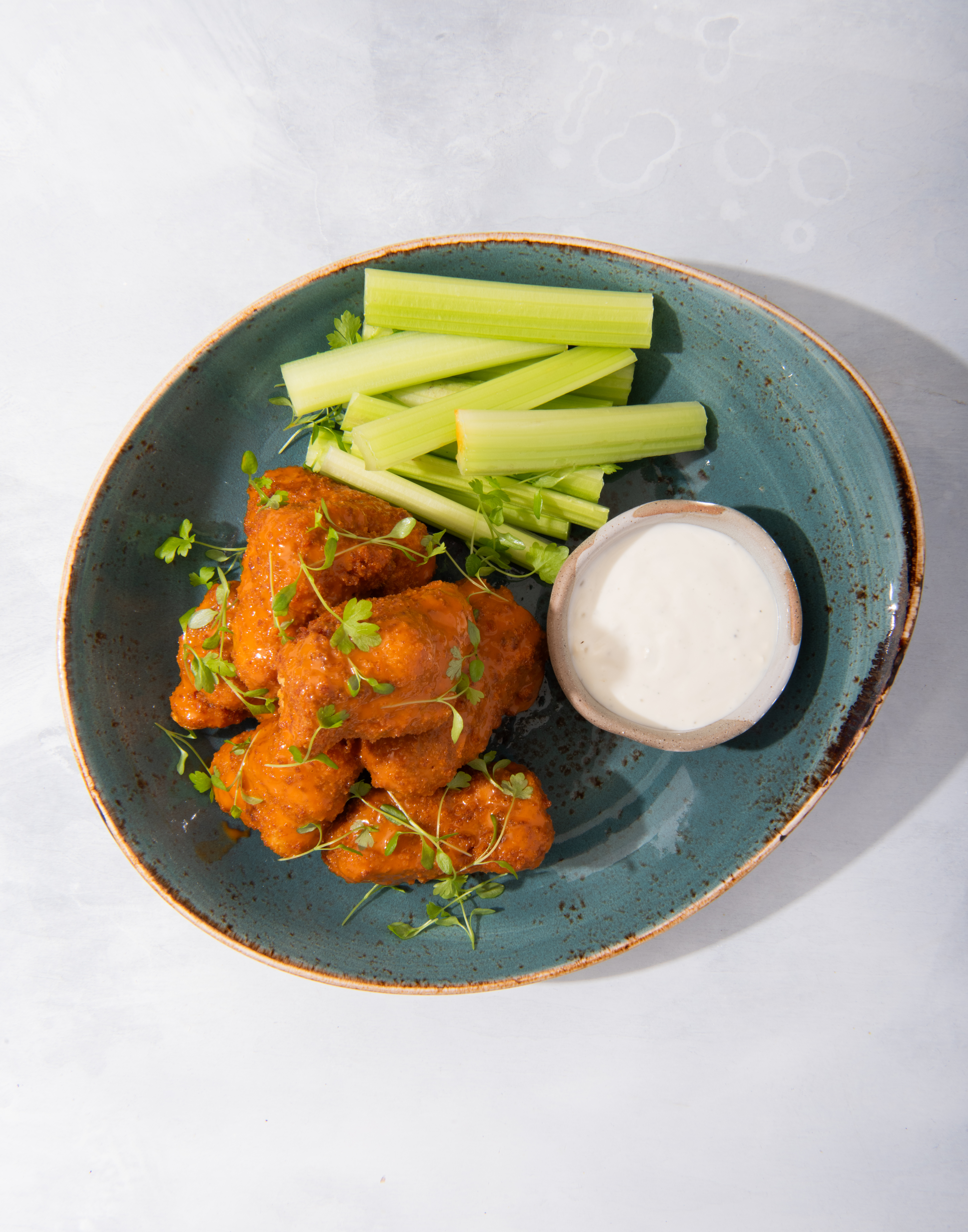 Vegan Chicken Wings Get a Surprising Upgrade From a Delicious Vegetable You’ve Probably Never Heard Of