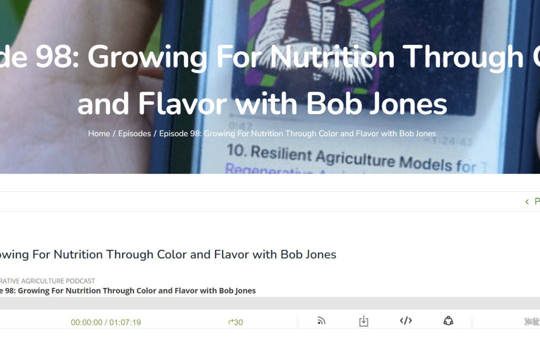 Regenerative Agriculture Podcast with John Kempf