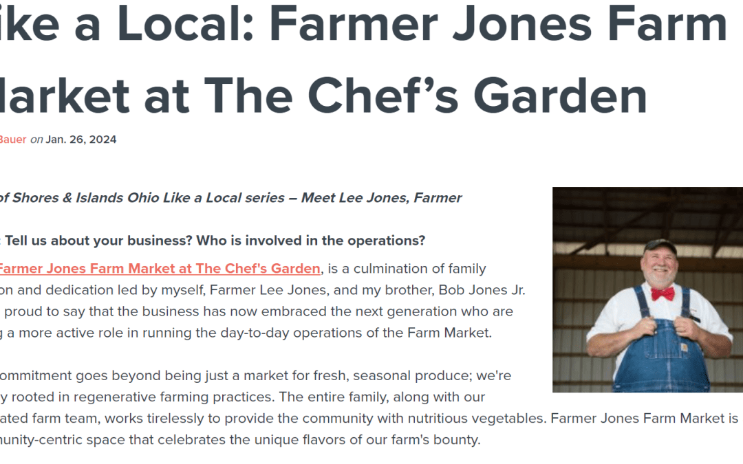Shore & Island: Like a Local: Farmer Jones Farm Market